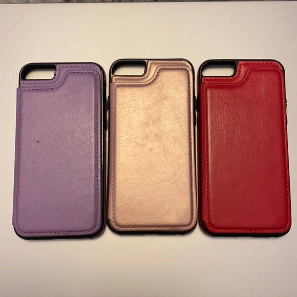 Bundle of 3 iPhone 6 wallet cases. - Picture 3 of 12